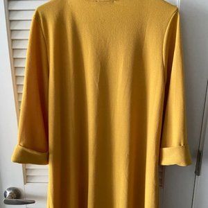 Zara yellow dress